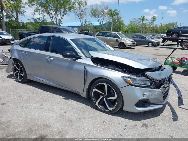 1HGCV1F37NA106700 2022 HONDA ACCORD - Image 1