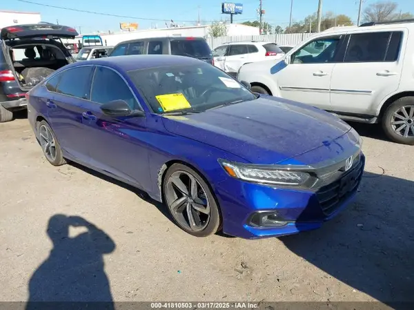 1HGCV1F37NA124663 2022 HONDA ACCORD - Image 1