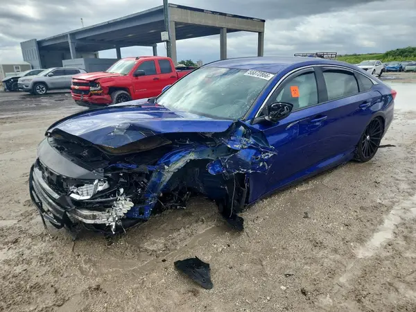 1HGCV1F38JA148092 2018 HONDA ACCORD - Image 1