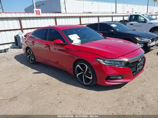 1HGCV1F38JA154491 2018 HONDA ACCORD - Image 1