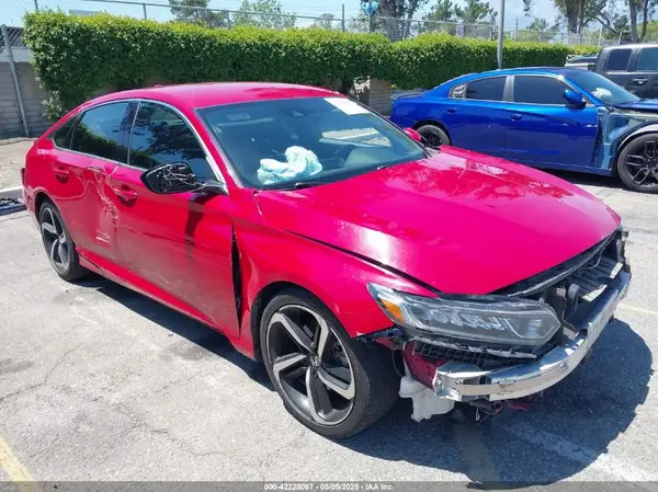 1HGCV1F38JA207688 2018 HONDA ACCORD - Image 1