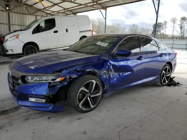 1HGCV1F38JA253909 2018 HONDA ACCORD - Image 1