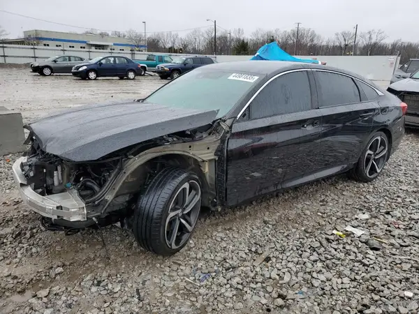 1HGCV1F38KA037267 2019 HONDA ACCORD - Image 1