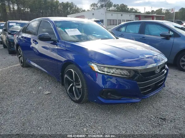 1HGCV1F38MA006684 2021 HONDA ACCORD - Image 1