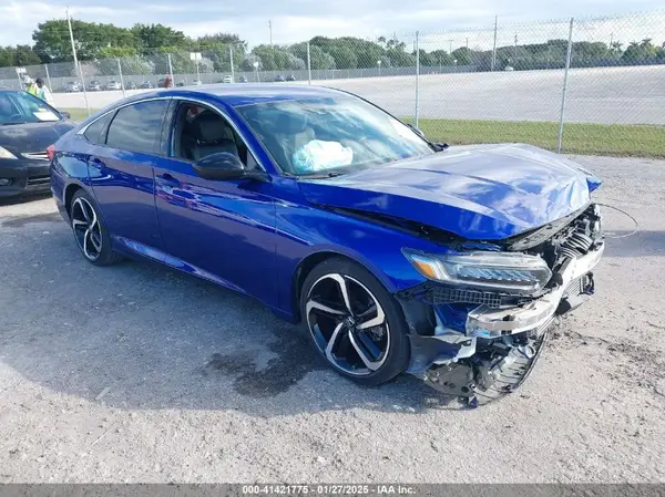 1HGCV1F38MA046893 2021 HONDA ACCORD - Image 1
