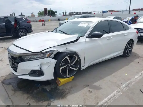 1HGCV1F38MA056307 2021 HONDA ACCORD - Image 2