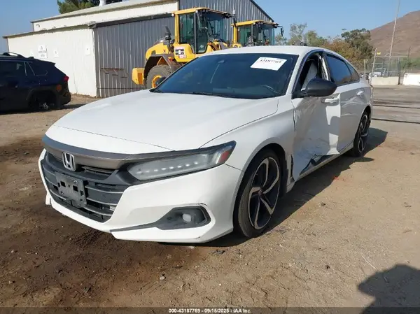 1HGCV1F38MA072202 2021 HONDA ACCORD - Image 2