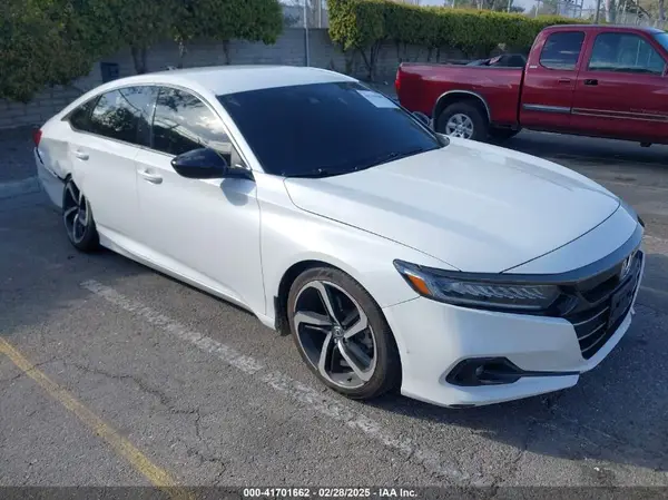 1HGCV1F38MA082759 2021 HONDA ACCORD - Image 1