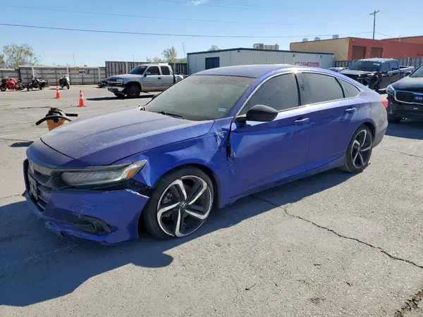 1HGCV1F38MA085760 2021 HONDA ACCORD - Image 1