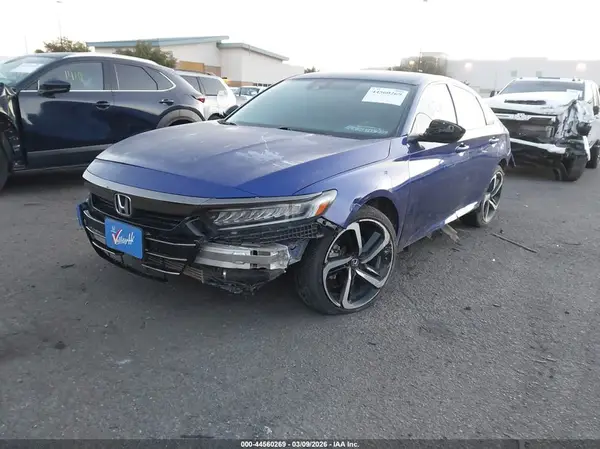 1HGCV1F38MA100564 2021 HONDA ACCORD - Image 2