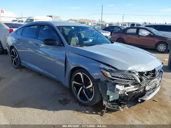 1HGCV1F38NA006038 2022 HONDA ACCORD - Image 1