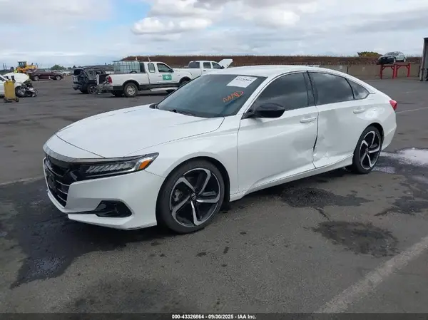 1HGCV1F38NA016407 2022 HONDA ACCORD - Image 2