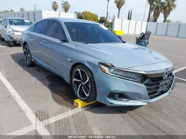 1HGCV1F38NA031845 2022 HONDA ACCORD - Image 1