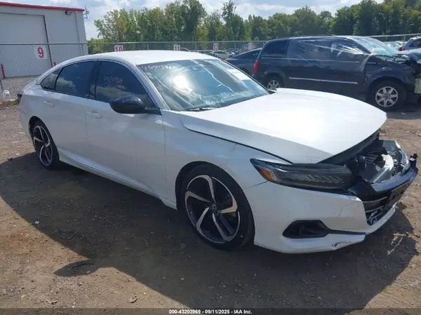 1HGCV1F38NA037127 2022 HONDA ACCORD - Image 1