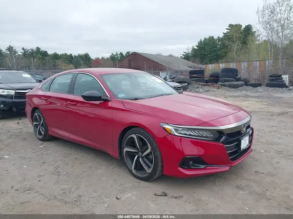 1HGCV1F38NA039394 2022 HONDA ACCORD - Image 1