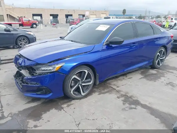 1HGCV1F38NA052159 2022 HONDA ACCORD - Image 2
