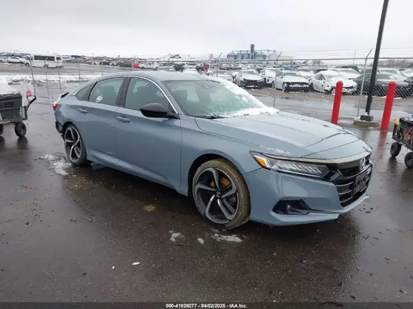 1HGCV1F38NA072444 2022 HONDA ACCORD - Image 1