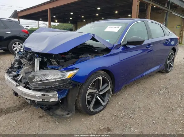 1HGCV1F38NA075263 2022 HONDA ACCORD - Image 2