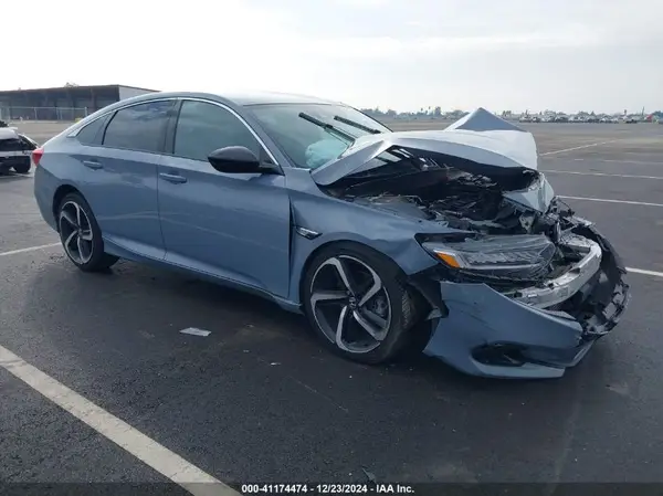 1HGCV1F38NA075358 2022 HONDA ACCORD - Image 1
