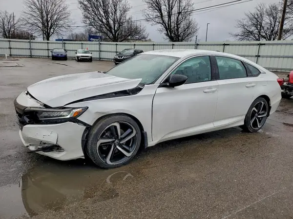 1HGCV1F38NA078132 2022 HONDA ACCORD - Image 1