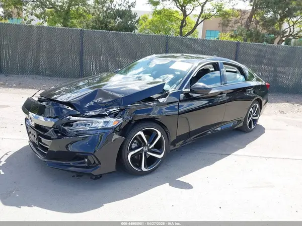 1HGCV1F38NA107015 2022 HONDA ACCORD - Image 2