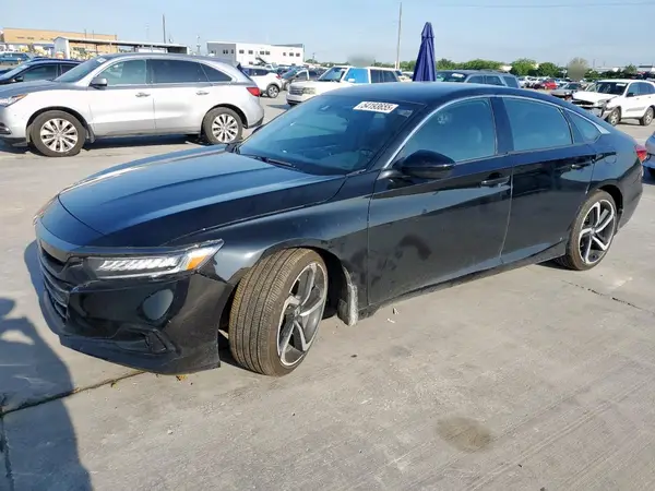 1HGCV1F38NA110092 2022 HONDA ACCORD - Image 1