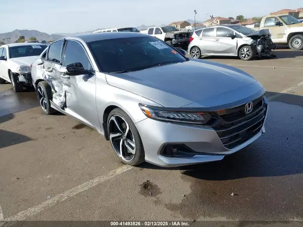 1HGCV1F38NA123988 2022 HONDA ACCORD - Image 1