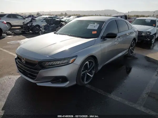 1HGCV1F38NA123988 2022 HONDA ACCORD - Image 2