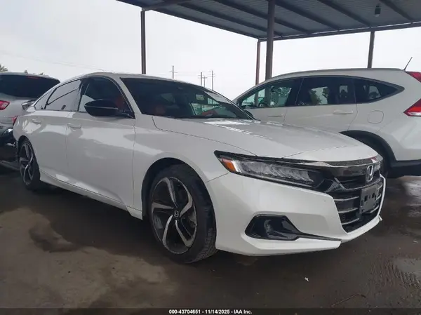 1HGCV1F3XMA038598 2021 HONDA ACCORD - Image 1