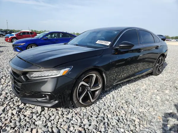1HGCV1F3XMA054896 2021 HONDA ACCORD - Image 1