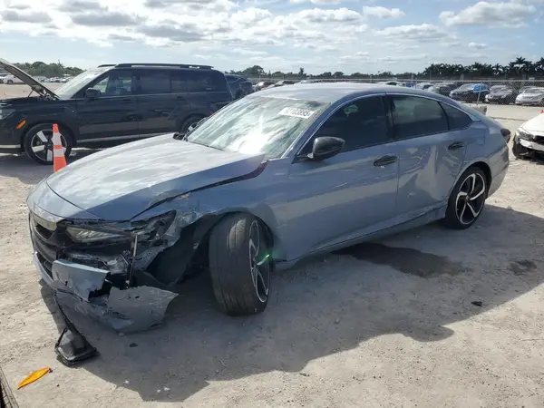 1HGCV1F3XMA058737 2021 HONDA ACCORD - Image 1