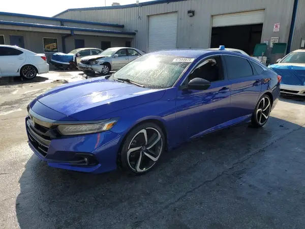 1HGCV1F3XMA073352 2021 HONDA ACCORD - Image 1