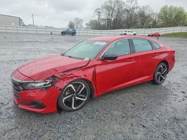1HGCV1F3XMA080642 2021 HONDA ACCORD - Image 1