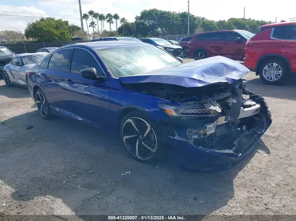 1HGCV1F3XMA098381 2021 HONDA ACCORD - Image 1