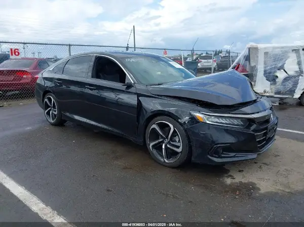 1HGCV1F3XNA087754 2022 HONDA ACCORD - Image 1