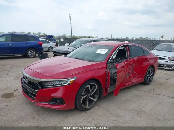 1HGCV1F41NA016161 2022 HONDA ACCORD - Image 2
