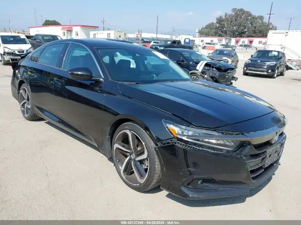 1HGCV1F42MA043156 2021 HONDA ACCORD - Image 1