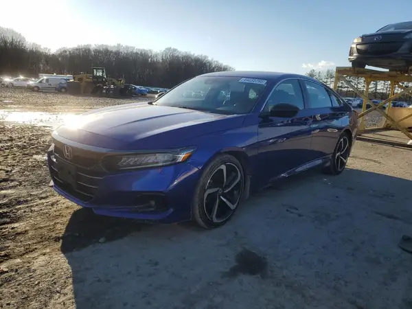 1HGCV1F42NA054837 2022 HONDA ACCORD - Image 1