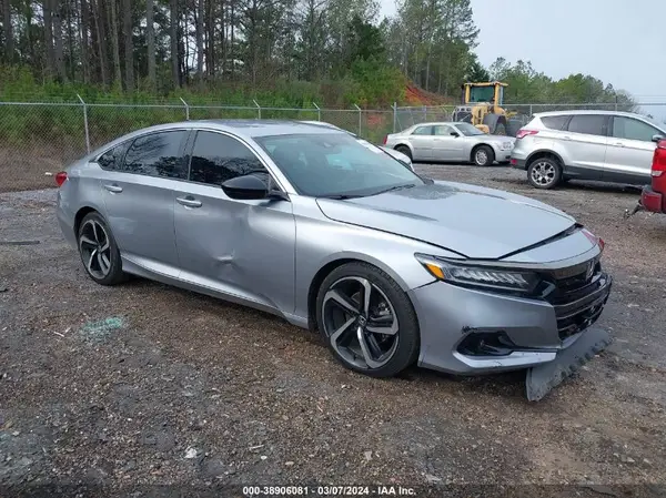 1HGCV1F43MA054361 2021 HONDA ACCORD - Image 1