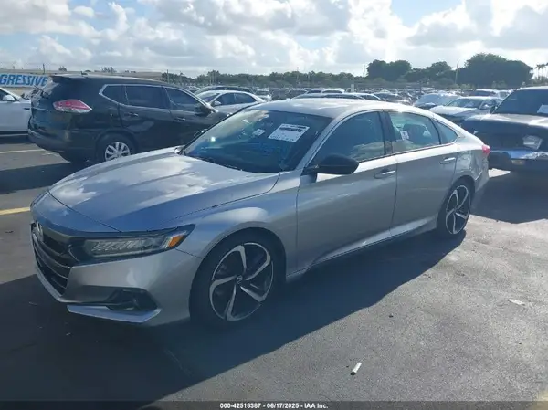 1HGCV1F43NA007493 2022 HONDA ACCORD - Image 2