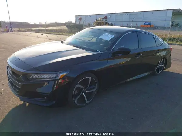 1HGCV1F44MA123848 2021 HONDA ACCORD - Image 2