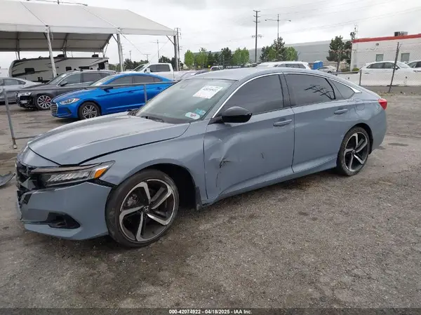 1HGCV1F44NA100572 2022 HONDA ACCORD - Image 2