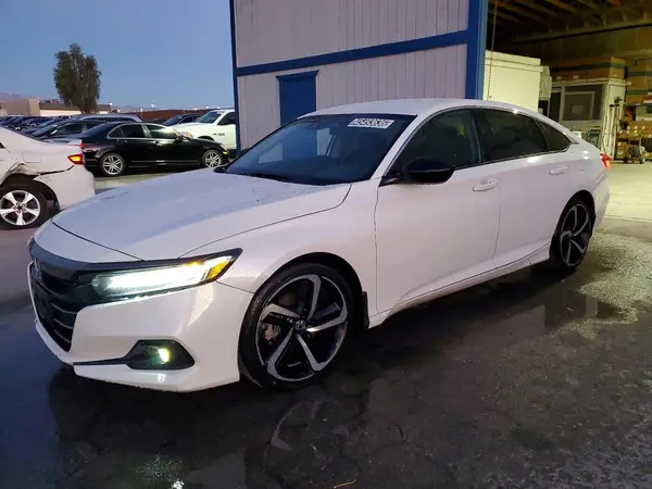 1HGCV1F45MA054202 2021 HONDA ACCORD - Image 1