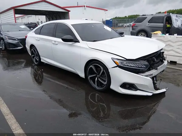 1HGCV1F45NA096001 2022 HONDA ACCORD - Image 1