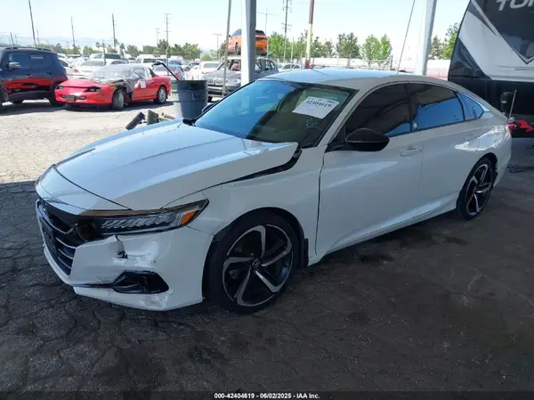1HGCV1F46NA001350 2022 HONDA ACCORD - Image 2