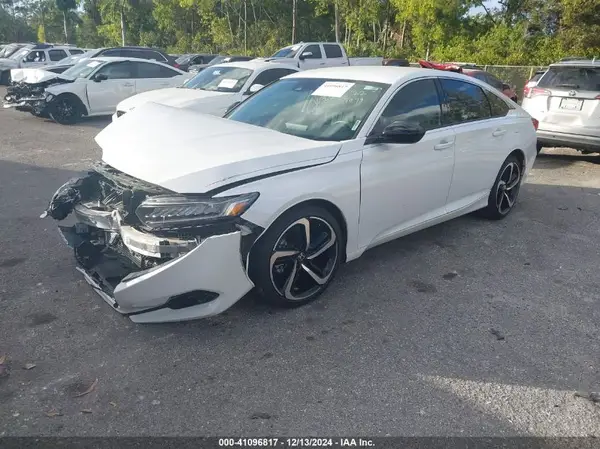 1HGCV1F46NA047079 2022 HONDA ACCORD - Image 2