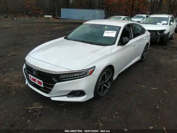 1HGCV1F46NA657306 2022 HONDA ACCORD - Image 2
