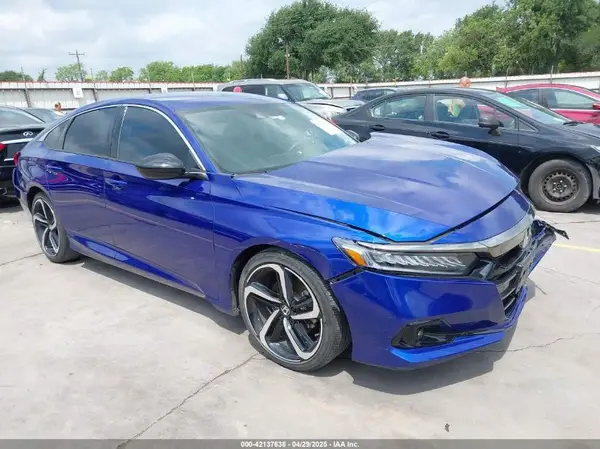 1HGCV1F47NA022529 2022 HONDA ACCORD - Image 1