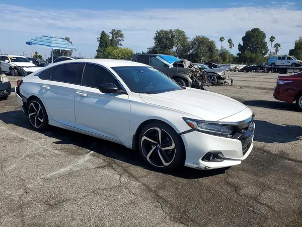 2021 HONDA ACCORD COPART lot 63758246 auction photo 4