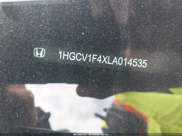 1HGCV1F4XLA014535 2020 HONDA ACCORD - Image 8